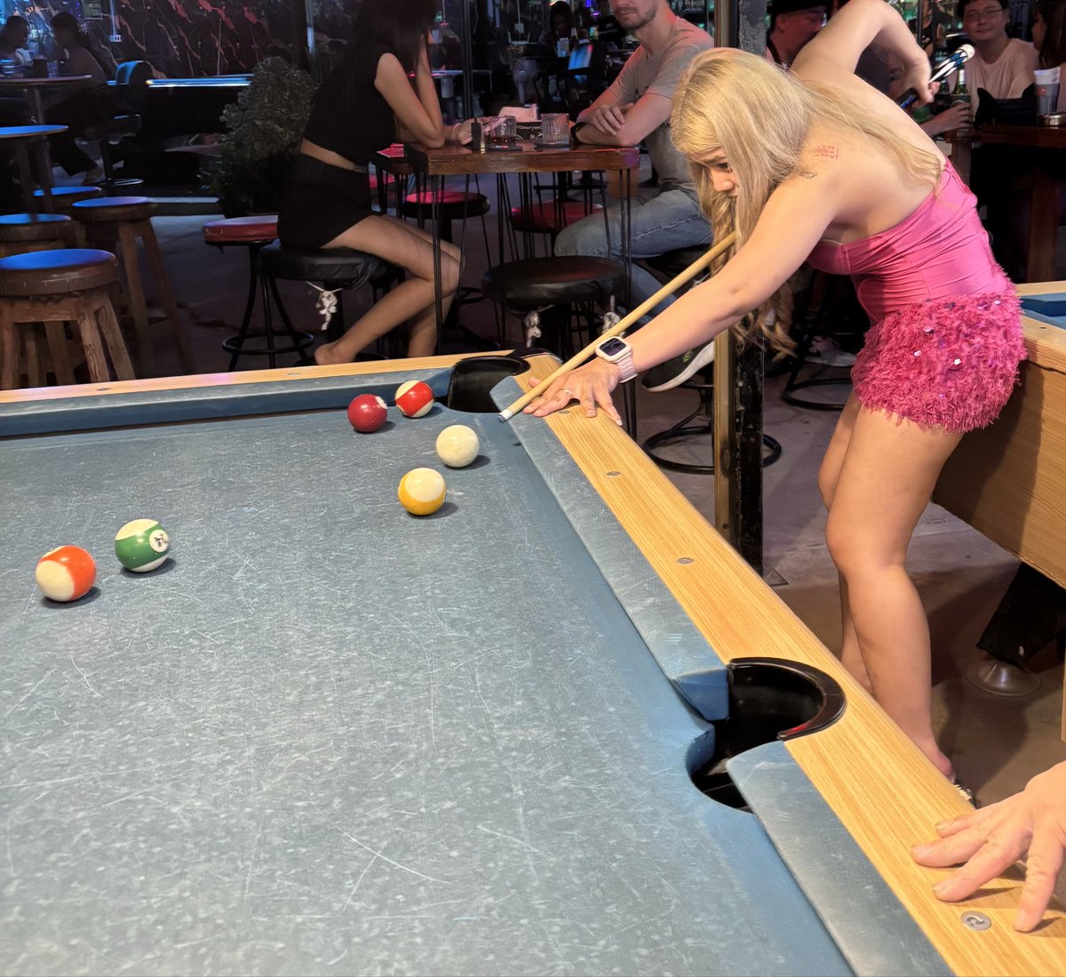 IsaanSilk's tweet photo. You can play pool with me, but you have to tell me what hole 😉

#pattaya #thaigirls #fyp #patong #phuket #asiangirls https://t.co/6gRNSFXOpz