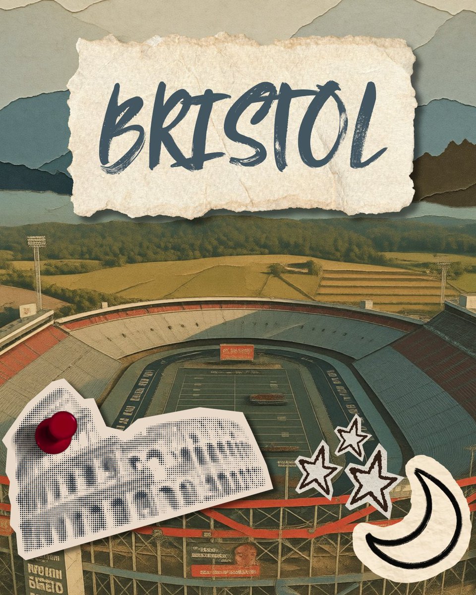 ThorSportRacing's tweet photo. 📸 It's the Bristol scrapbook page, baby!

Here are some of our favorite memories from The Last Great Colosseum. 

Now it’s your turn!

👇 your favorite Bristol photos in the comments below. Old ones, new ones, unforgettable race nights, family traditions, Victory Lane memories… we want to see them all.

#ThorSportRacing #FordRacing #NASCAR