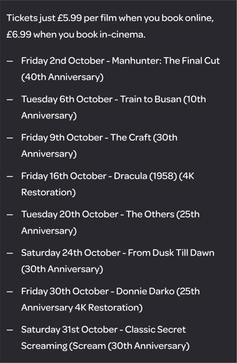 charcol10121's tweet photo. @cineworld the new app has revealed the secret screaming for 31st october! Its scream. What a joke!!! Its meant to be a secret, completely ruined it 👹 #cineworld https://t.co/yODQGH6LqP