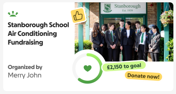 StanboroughS's tweet photo. Please take a look at our Air Conditioning fundraising page: https://t.co/oIkIDh5MK6 https://t.co/ilSURihcQE