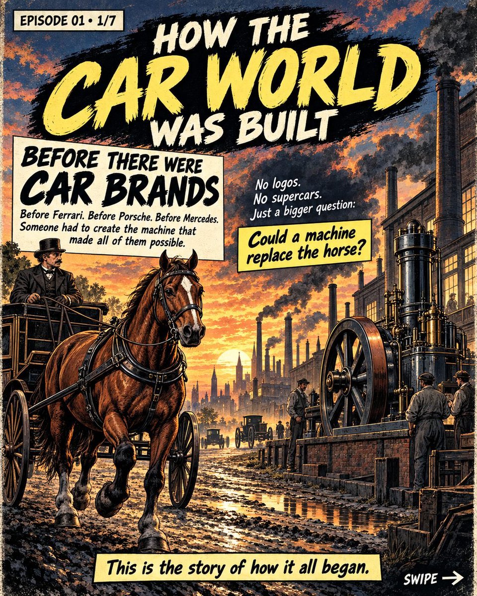 knownasmrb's tweet photo. How the car world was built. https://t.co/Q4r0AusOUm