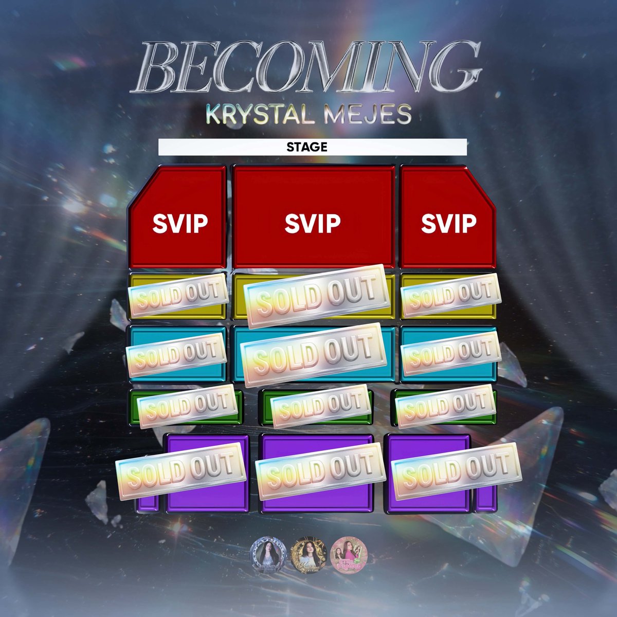 _teamkrystalofc's tweet photo. 𝗢𝗥𝗖𝗛𝗘𝗦𝗧𝗥𝗔 𝗧𝗜𝗘𝗥 𝗔𝗡𝗗 𝗩𝗜𝗣 𝗦𝗘𝗖𝗧𝗜𝗢𝗡𝗦 𝗔𝗥𝗘 𝗢𝗙𝗙𝗜𝗖𝗜𝗔𝗟𝗟𝗬 𝗦𝗢𝗟𝗗 𝗢𝗨𝗧!

A big and heartfelt thank you to our 𝗴𝗲𝗻𝗲𝗿𝗼𝘂𝘀 𝘀𝗽𝗼𝗻𝘀𝗼𝗿𝘀 who made this incredible milestone possible by securing the 𝗲𝗻𝘁𝗶𝗿𝗲 𝗢𝗿𝗰𝗵𝗲𝘀𝘁𝗿𝗮 𝗧𝗶𝗲𝗿 𝗮𝗻𝗱 𝗩𝗜𝗣 𝗦𝗲𝗰𝘁𝗶𝗼𝗻𝘀. We are beyond grateful for your overwhelming generosity and support for 𝗞𝗿𝘆𝘀𝘁𝗮𝗹 and her journey.

Words truly cannot express how thankful we are for this kind of support. This means so much to us, and it brings us one huge step closer to making 𝗕𝗲𝗰𝗼𝗺𝗶𝗻𝗴: 𝗧𝗵𝗲 𝗔𝗱𝘃𝗼𝗰𝗮𝗰𝘆 𝗖𝗼𝗻𝗰𝗲𝗿𝘁 an even more meaningful and unforgettable experience for Krystal and everyone who has been part of this journey. ✨

To our sponsors, thank you for 𝗯𝗲𝗹𝗶𝗲𝘃𝗶𝗻𝗴 𝗶𝗻 𝗞𝗿𝘆𝘀𝘁𝗮𝗹, supporting her dreams, and helping make this milestone possible. And to every 𝗧𝗮𝗹𝗶𝗮𝗻 who continues to donate, pledge, purchase tickets, share our posts, and cheer us on, thank you from the bottom of our hearts.

𝗢𝗥𝗖𝗛𝗘𝗦𝗧𝗥𝗔 𝗧𝗜𝗘𝗥 𝗔𝗡𝗗 𝗩𝗜𝗣 𝗦𝗘𝗖𝗧𝗜𝗢𝗡𝗦: 𝗦𝗢𝗟𝗗 𝗢𝗨𝗧!

We are incredibly grateful. 𝗟𝗲𝘁’𝘀 𝗸𝗲𝗲𝗽 𝗴𝗼𝗶𝗻𝗴! 💎

KRYSTAL CLUTCH QUEEN
#SoldoutBecomingTickets