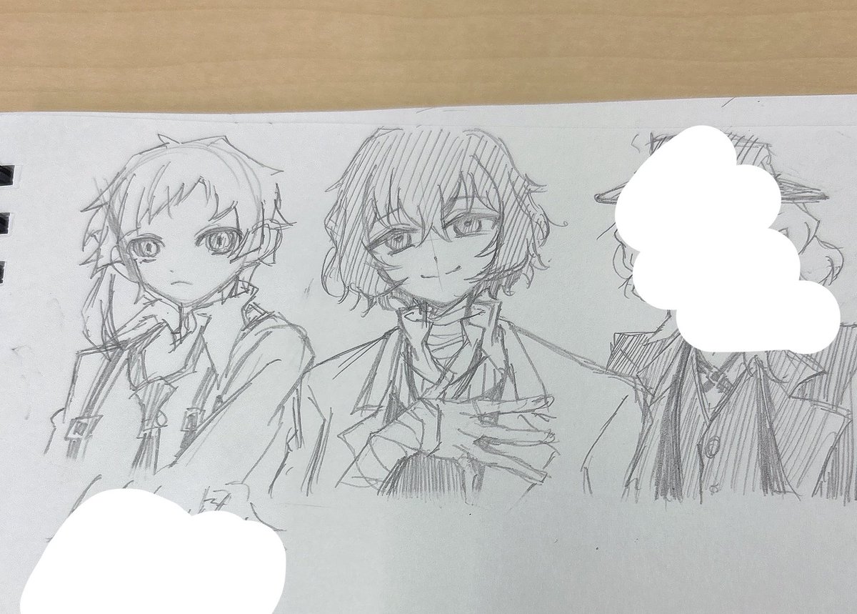 Utakamesan's tweet photo. 上手くかけた敦くんとﾀﾞさん
上手くかけなかったちゅやさんとｸﾆｷｰﾀﾞさん https://t.co/DFig80Y9Gc