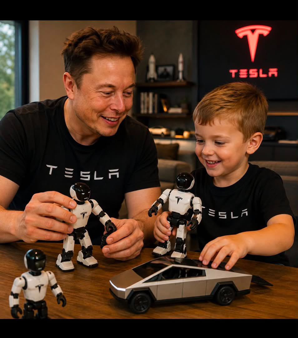 MuskVisionc0y's tweet photo. Would you buy a Tesla robot toy for your child if it could teach, play, and help them learn?

YES  or NO? https://t.co/wRhICzuIDG