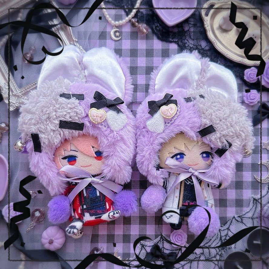 Per0_chan's tweet photo. ︵︵︵︵︵︵︵︵︵︵︵︵︵
( 𓏼 ིྀ 10cmぬい服販売 ᯠ_ ̫ _ᯄ )
︶︶︶︶︶︶︶︶︶︶︶︶︶

ラベンダーのファーに大きなうさみみを合わせたハロウィン双子コーデです🐰💜

現在メルカリにて販売中♡
プロフィールのリンクからどうぞ🔗

#ぬい服 #推し活 https://t.co/xAiMDL0dqJ