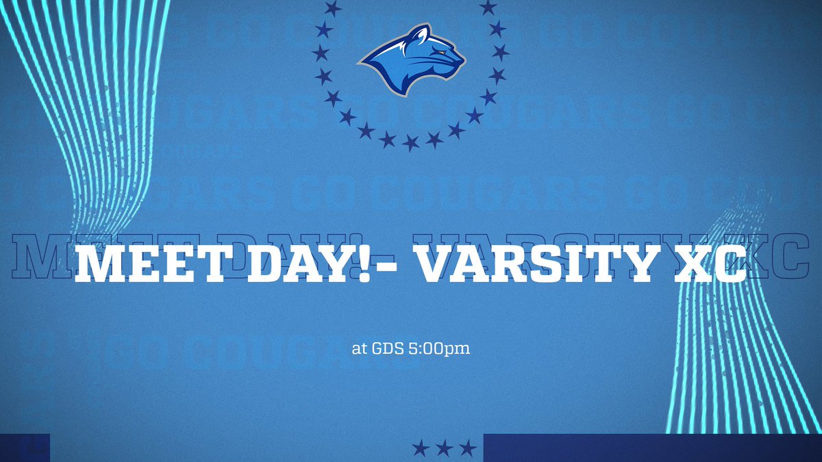CDSNCSPORTS's tweet photo. Meet Day is here! Varsity XC heads to GDS at 5:00 PM. MS starts at 4:00pm. Let's go Cougars! #CalvaryDaySchoolNC #CalvaryDaySchoolNCAthletics #CDSNCXC https://t.co/09yPXnQGBX