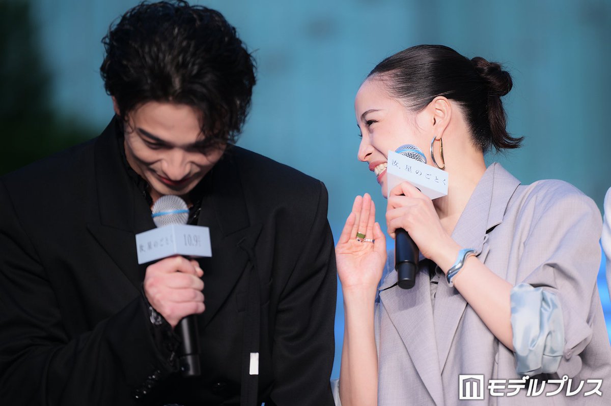 modelpress's tweet photo. 【写真追加📸】横浜流星＆広瀬すずら
『汝、星のごとく』ブルーカーペットに集結

ドレスアップで颯爽と登壇
人生のターニングポイントも語る✨️

📸写真70枚以上
https://t.co/XvZe6UVp9R

@nanji_movie #汝星のごとく https://t.co/3tCRlwgng5