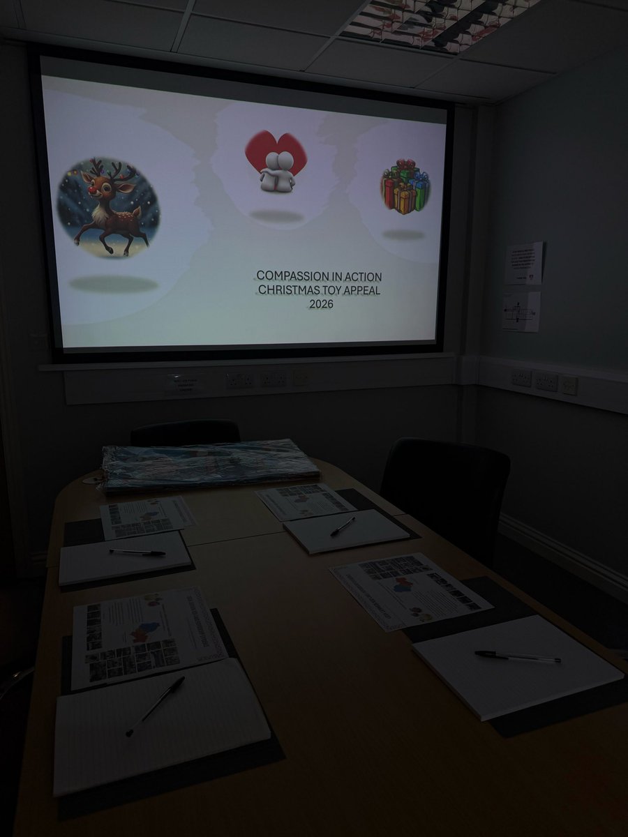Compassion_uk's tweet photo. All set and ready for our Christmas Toy Appeal 2026 meeting! 

Christmas Toy Appeal is nearly here, and we’re getting everything in place for what is always one of the busiest, but most rewarding, times of the year. ❤️

Together, we’ll be working hard, along with our amazing companies, to bring a little extra Christmas magic to local families and children who need it most✨

Let’s get ready… Christmas is coming! 🎄