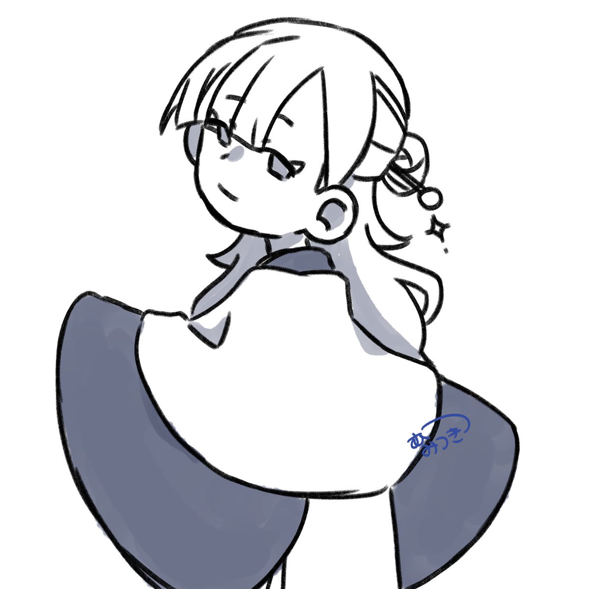 mumi0063's tweet photo. #100日チャレンジ #oc 
10日目　夜覚めさん https://t.co/zQ82AkC2T0