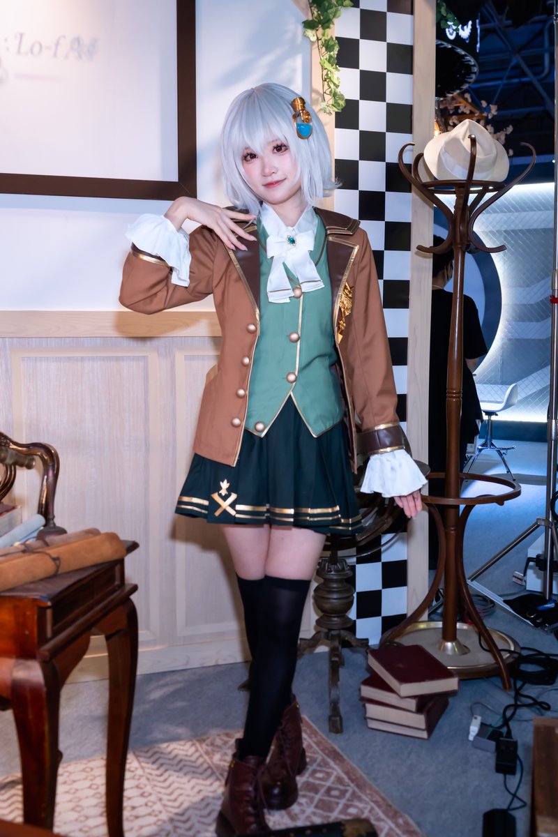 tjackychen's tweet photo. 2026/9/17 東京ゲームショウ2026
01-C11 Alaya Labブース
Linaちゃん
千阳 (ちよ) さん ( @tokio0131 )
とっても可愛い Linaちゃんでしたー💘
#TGS2026 #AlayaLab #千阳 #ちよ https://t.co/MrqXkxEmoz