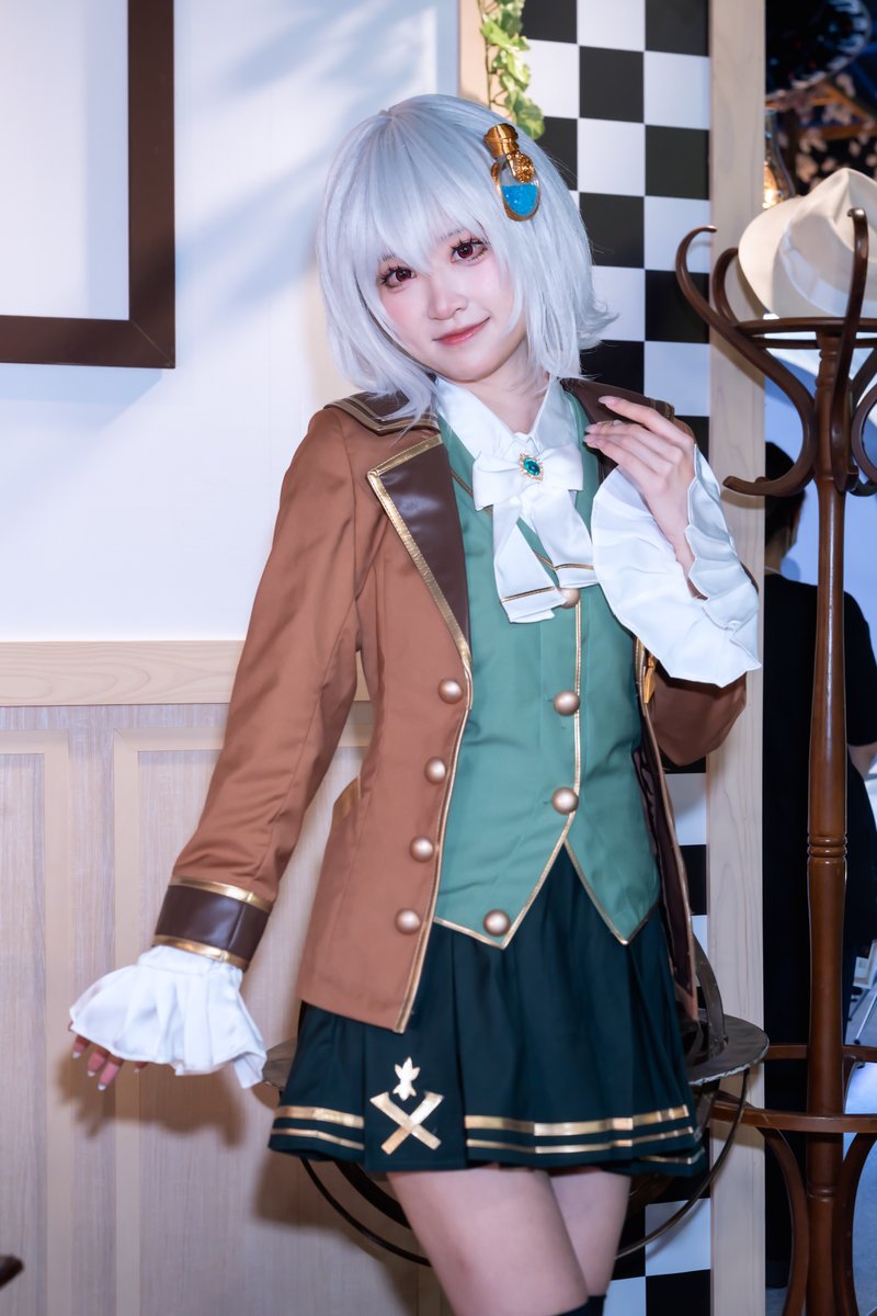 tjackychen's tweet photo. 2026/9/17 東京ゲームショウ2026
01-C11 Alaya Labブース
Linaちゃん
千阳 (ちよ) さん ( @tokio0131 )
とっても可愛い Linaちゃんでしたー💘
#TGS2026 #AlayaLab #千阳 #ちよ https://t.co/MrqXkxEmoz