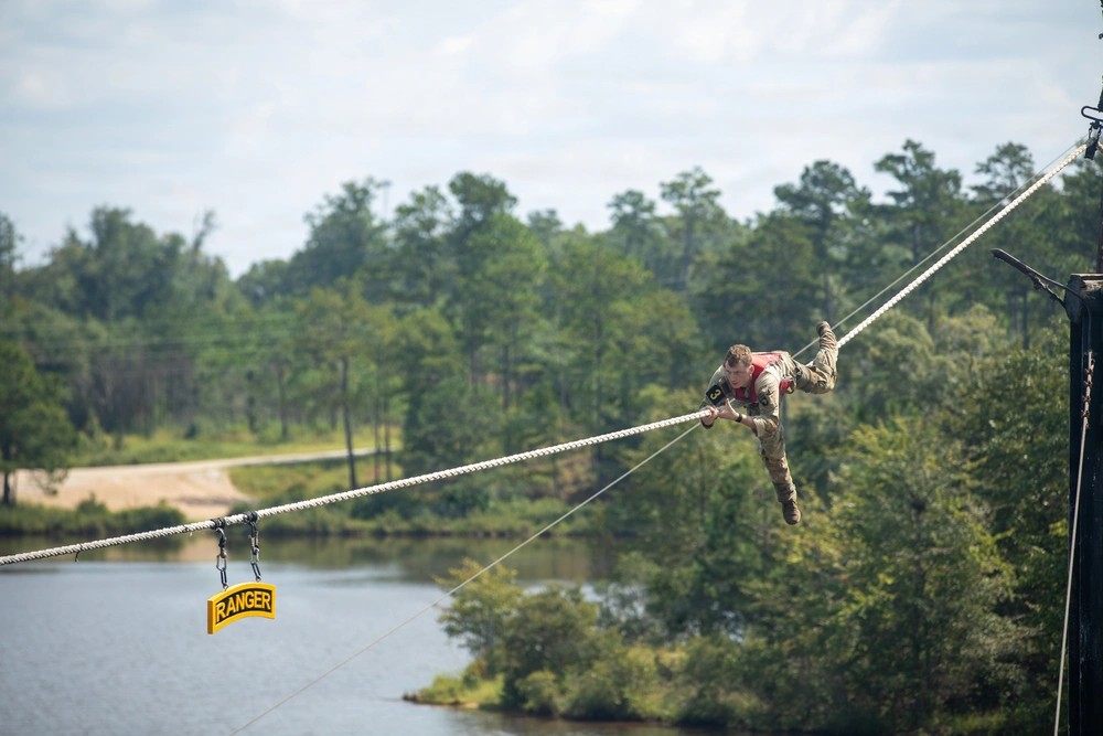 USArmy's tweet photo. Fitness fuels lethality.  

Soldiers pushed their physical limits to the highest degree working through obstacle courses and combat water survival relay races. 

Follow to find out which squad will be this year’s champion. https://t.co/355PQR3EtW