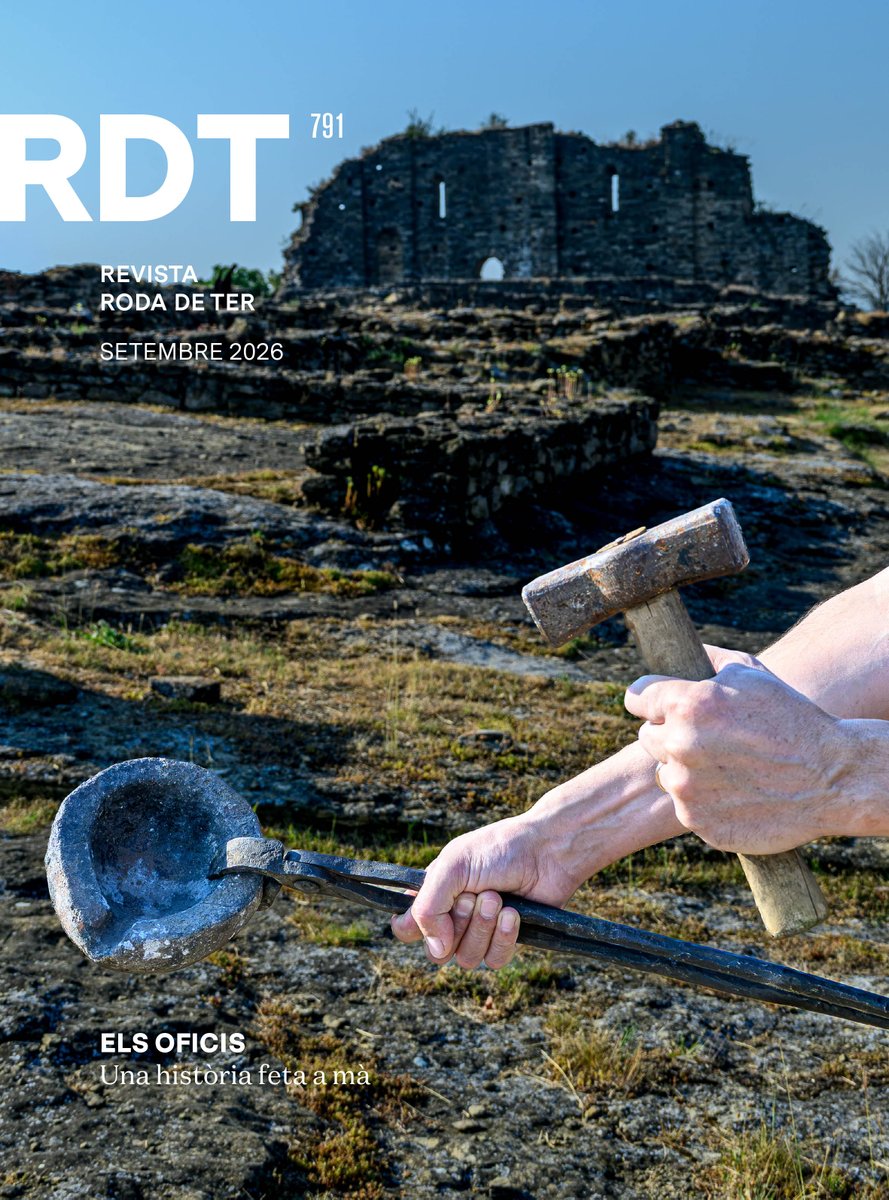 RodadeTer's tweet photo. 📣 PRESENTACIÓ DEL NÚMERO 791 DE LA REVISTA RODA DE TER

Dia: Dilluns, 21 de setembre de 2026
Hora: 19 h
Lloc: Jardins de Can Planoles

🔗https://t.co/2zcMa6nZbj

#rodadeter #revistaRDT https://t.co/p9miofykuQ