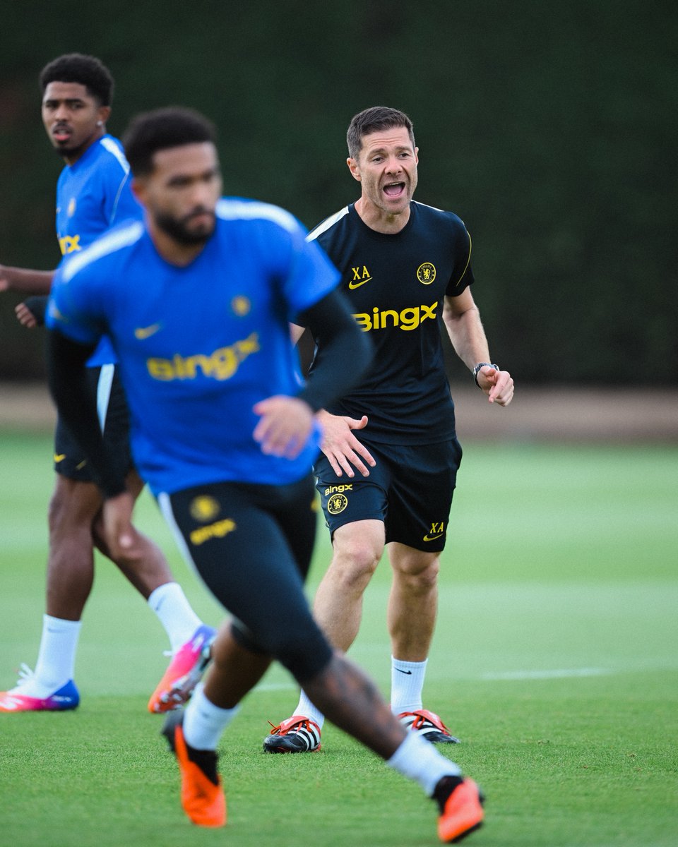 ChelseaFC's tweet photo. Alonso provides a squad update. ℹ️🚨