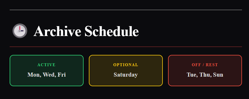 CSAROPF's tweet photo. [🌸] Hello everyone, we have an announcement! 

To avoid burn out and to protect out mental health from the depressing content we archive, both Rin and I have decided to create a schedule for our archive VS break days! [1/2] https://t.co/d3b025wveN