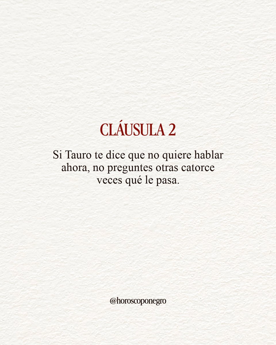 tauro_hn's tweet photo. ¿Qué cláusula falta SÍ O SÍ? 👀 https://t.co/HYVNIPOH5d