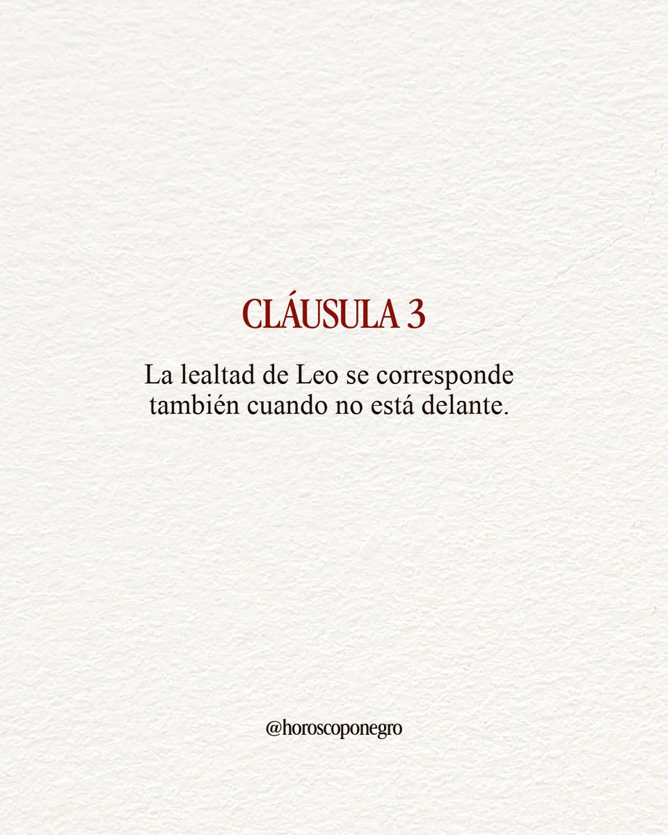 leo_hnegro's tweet photo. ¿Qué cláusula falta SÍ O SÍ? 👀 https://t.co/svT3KCLu18