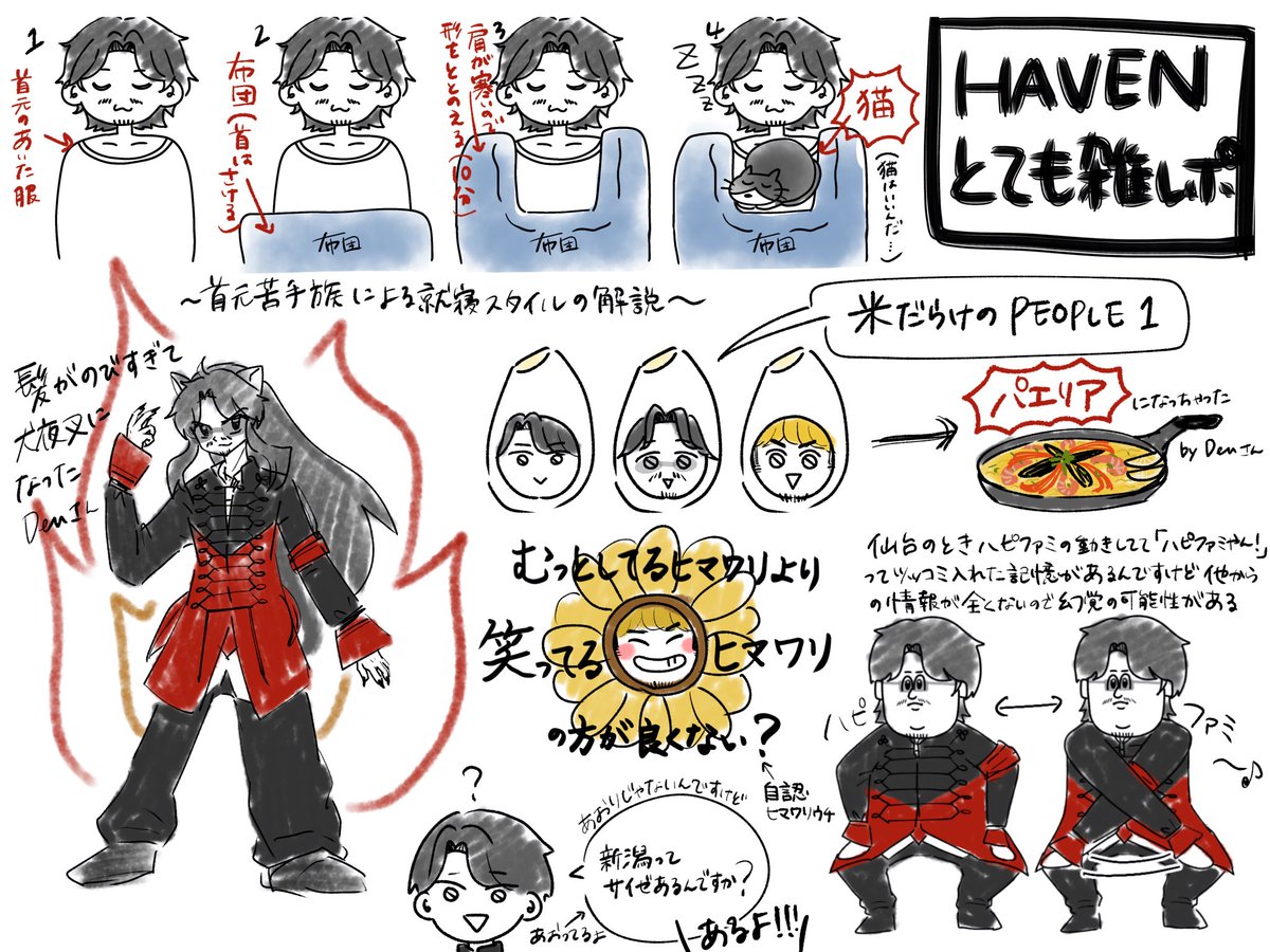 iam_face__'s tweet photo. HAVENとても雑&amp;うろ覚えレポ(激遅)※一部トレスあり https://t.co/Uk8MrcwjEQ