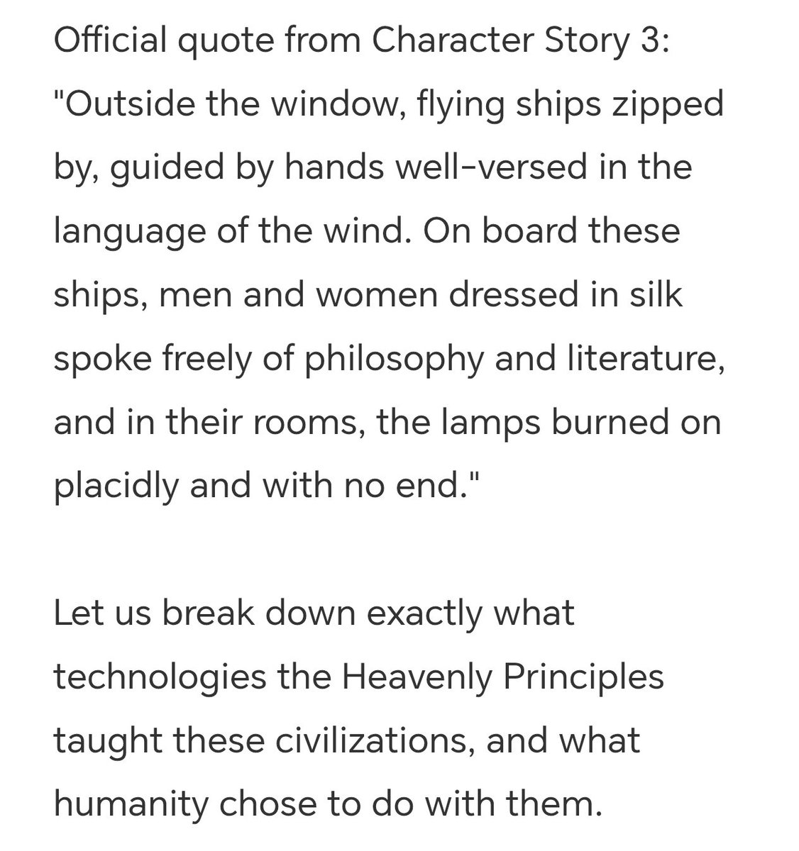 sphwwe11383's tweet photo. Misconception Cleared——The Heavenly Principles Are Not Anti-Technology
Phanes destroyed ancient civilizations out of fear that humans would overthrow their rule? NO.
#Phanes #HeavenlyPrinciples https://t.co/aXgjqlOsXp