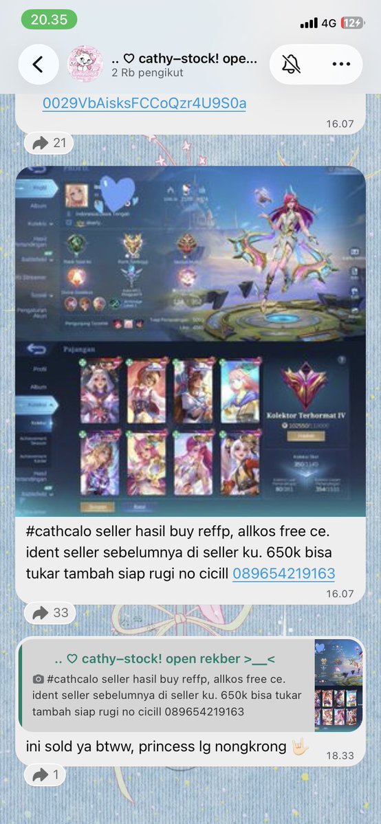 mapleeeoo's tweet photo. @pluviophil3s sold kak, btw ni wa😭 https://t.co/C31HG59WPn