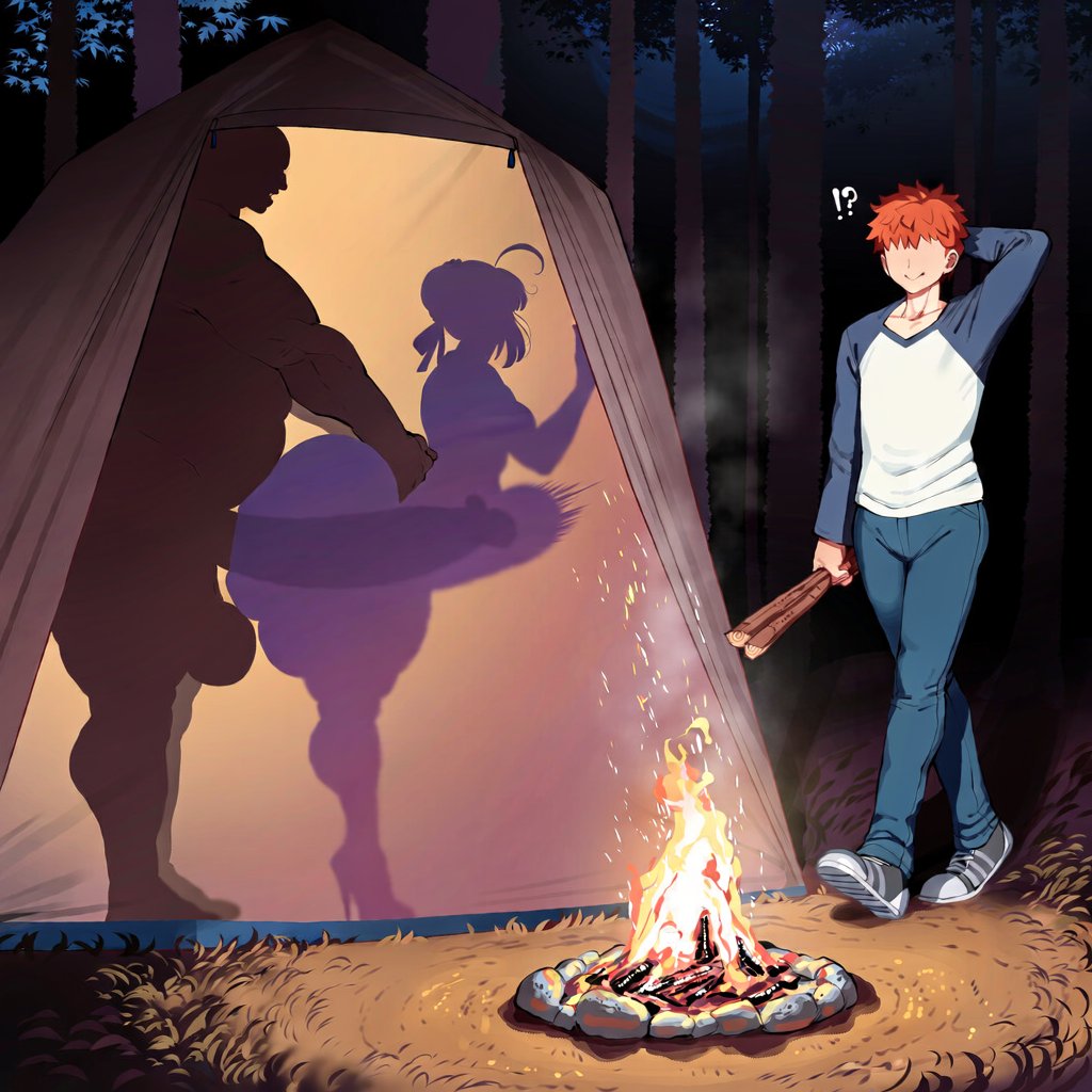 TBruh78751's tweet photo. camping night fate edition https://t.co/5vCjZVcYz5