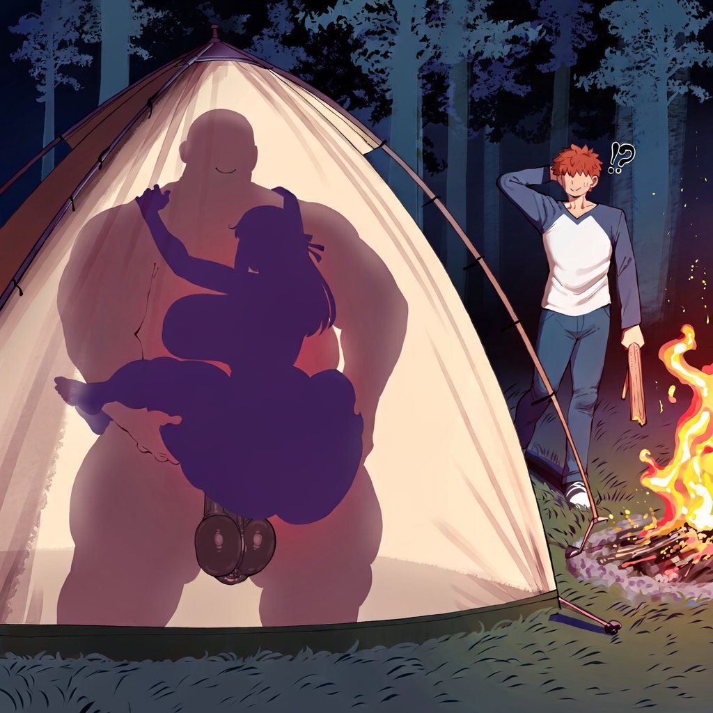 TBruh78751's tweet photo. camping night fate edition https://t.co/5vCjZVcYz5