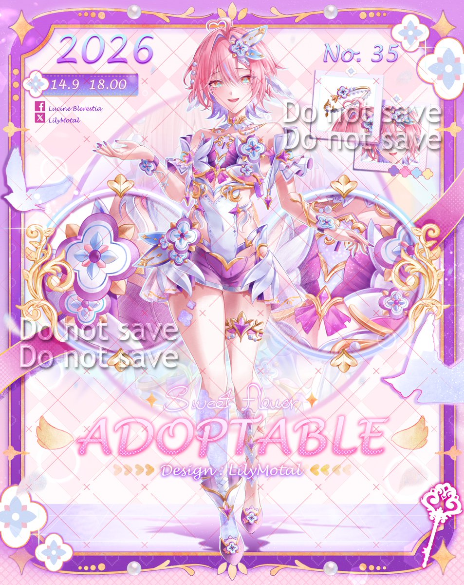 LilyMotal's tweet photo. ❌ADOPT Sold 
ธีมความชอบที่ดีไซน์แล้วแฮปปี้ https://t.co/ycrLVnirAS