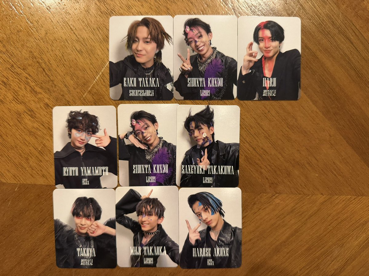 cheeeese_salt's tweet photo. EBiDAN THE LIVE 2026 エビライ
トレカ交換

【譲】画像のもの
超特急 SUPER★DRAGON Sakurashimeji
原因は自分にある BUDDiis
【求】エビライ関わらず塩﨑さんのもの、スパドラ

郵送希望です。
他ポストのカードとの交換も⭕️
お気軽にお声掛けください https://t.co/fd0rRh8gtM