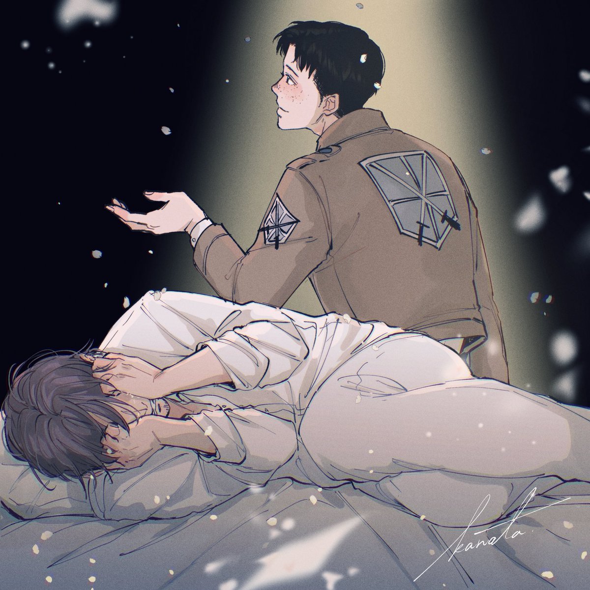 kanata_AOT's tweet photo. 想うほどに花は降りやまない https://t.co/w0WGmmK0Qq