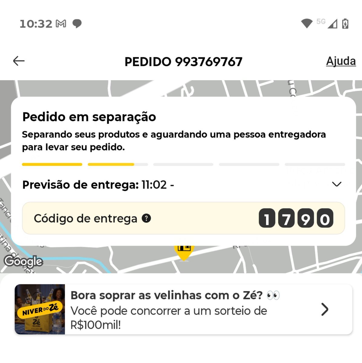 ollinhares's tweet photo. @ZeDelivery @BrahmaCerveja @Flamengo  já tava na hora em, 3 pedidos cancelados... https://t.co/mpqNDLnGrI