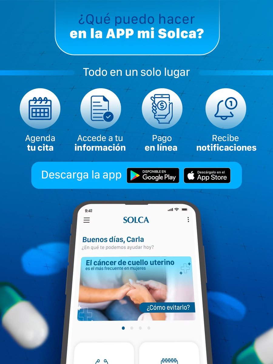 ContrapuntoInf's tweet photo. 📄 #SALUD | SOLCA facilita el acceso a información de salud mediante la App Mi SOLCA, que permite a sus pacientes consultar información desde cualquier lugar.
#MiSolcaApp #SOLCA #Ecuador https://t.co/dUlg1iKa1P