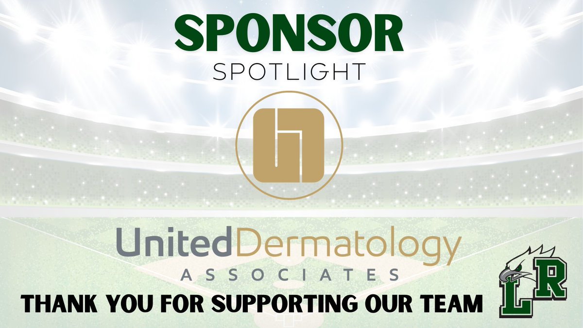 LRHSBASEBALL's tweet photo. ⛳️ GOLF SPONSOR SHOUTOUT ⛳

Thank yo @unitedderm for your continued support of Lake Ridge Baseball! 🦅 https://t.co/WaJq6cwsg7