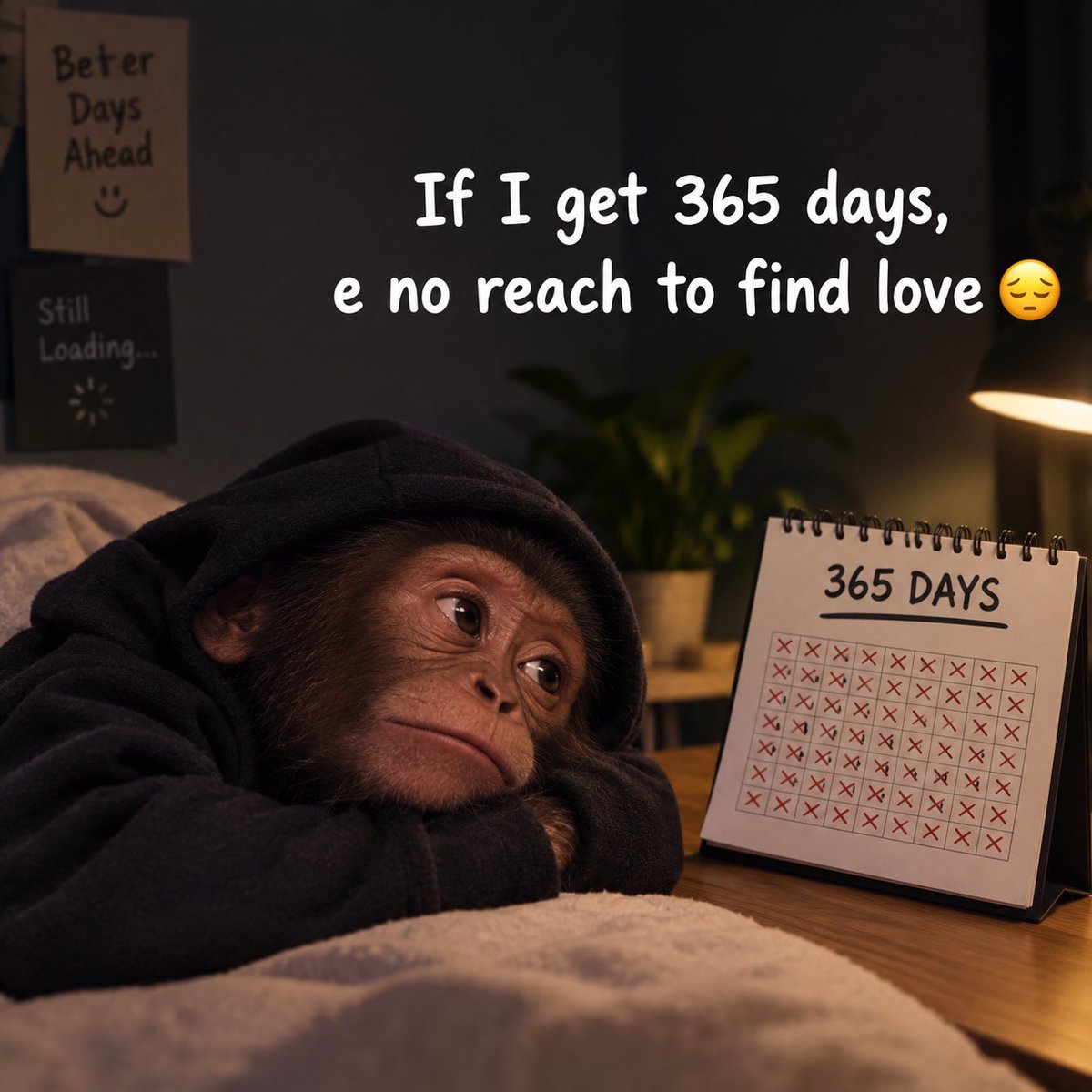 jollytee_'s tweet photo. If I get 365 days, e no reach to find love 😔

#Brighton #Dangote #soludo  #RashfordOut #Nigerians #olujacobs #205AñosDeIndependenciaGT #Peterobi #Anambra #Lagos https://t.co/oulP16kj0V