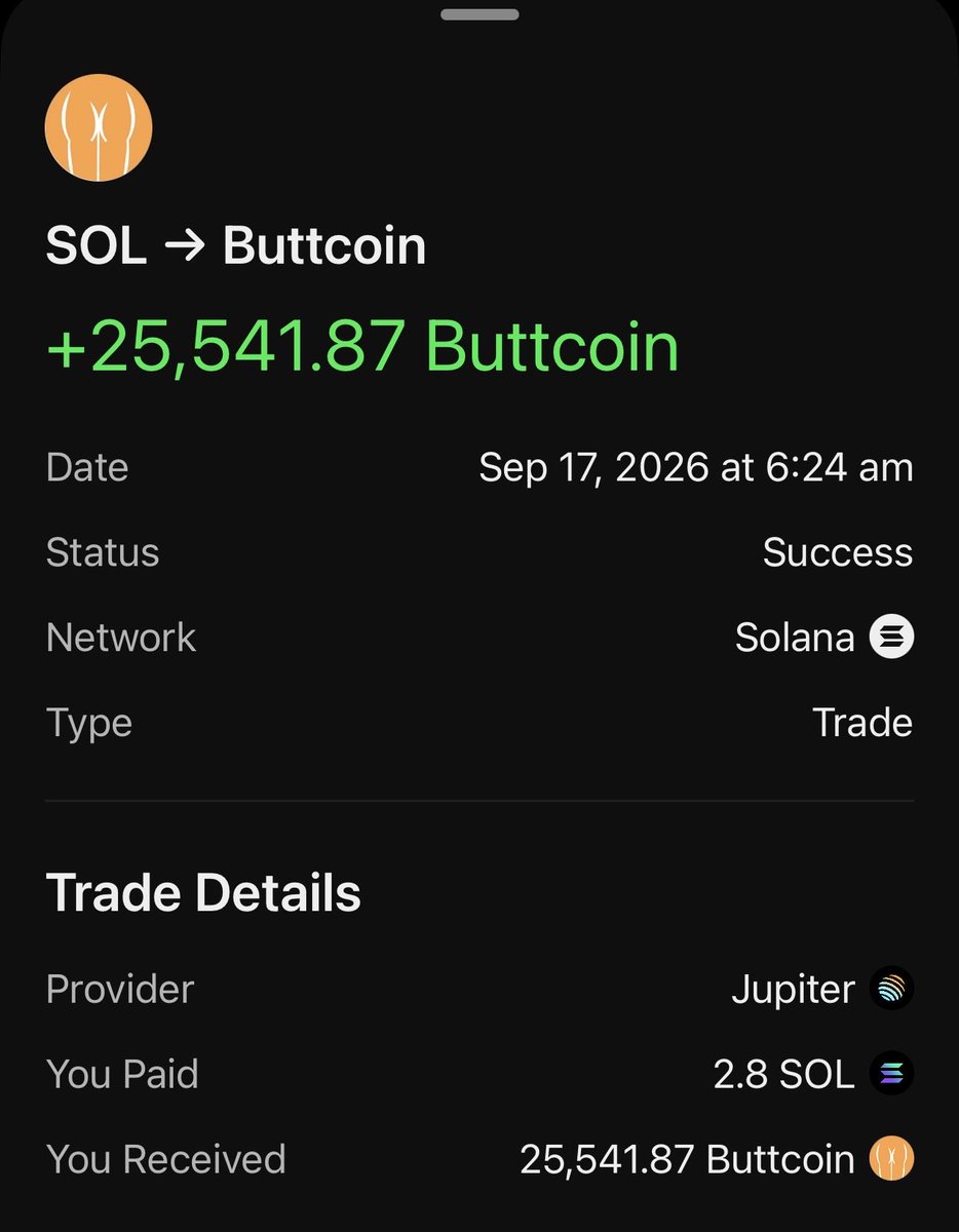 ABONTHEBEAT2's tweet photo. Another day 

Another $BUTTCOIN DCA

10,000 Buttcoin > 1 BTC https://t.co/97hkZgWvpy