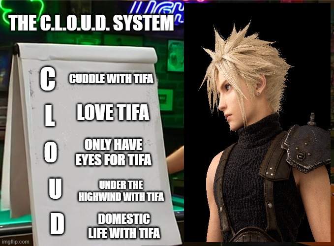 BlackenedFade's tweet photo. It's a very Tifa-centric System. https://t.co/mmHUxdzKq2