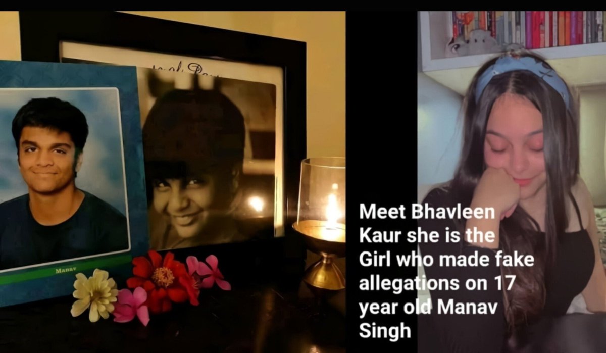 barkhatrehan16's tweet photo. A 17-year-old boy named Manav Singh ended his life after a false sexual harassment claim on Instagram.

​Instead of showing remorse, the accuser mocked his death on social media.

​Fighting for justice, Manav’s heartbroken father also passed away last year leaving a mother to fight this cold court battle alone.

​Meanwhile, the accuser faces zero legal consequences, traveling and making reels like nothing happened.

​Two lives destroyed. ZERO ACCOUNTABILITY. When will false accusations be treated as the crimes they are?
#BiosLockerRoom
 #JusticeForManav