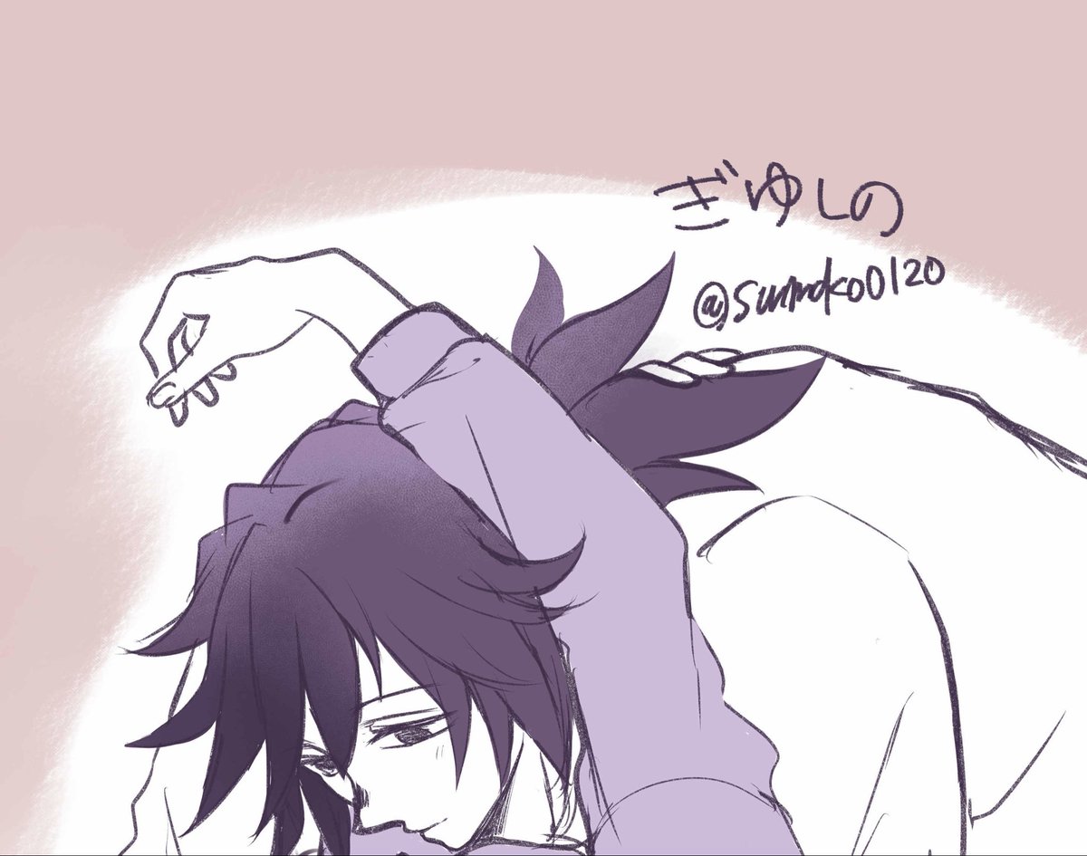 sumako0120's tweet photo. 繋がる？ぎゆしの💙💜
いま、はやりのやつ。 https://t.co/BhzHEGGeMc https://t.co/MUEsCJK7XZ