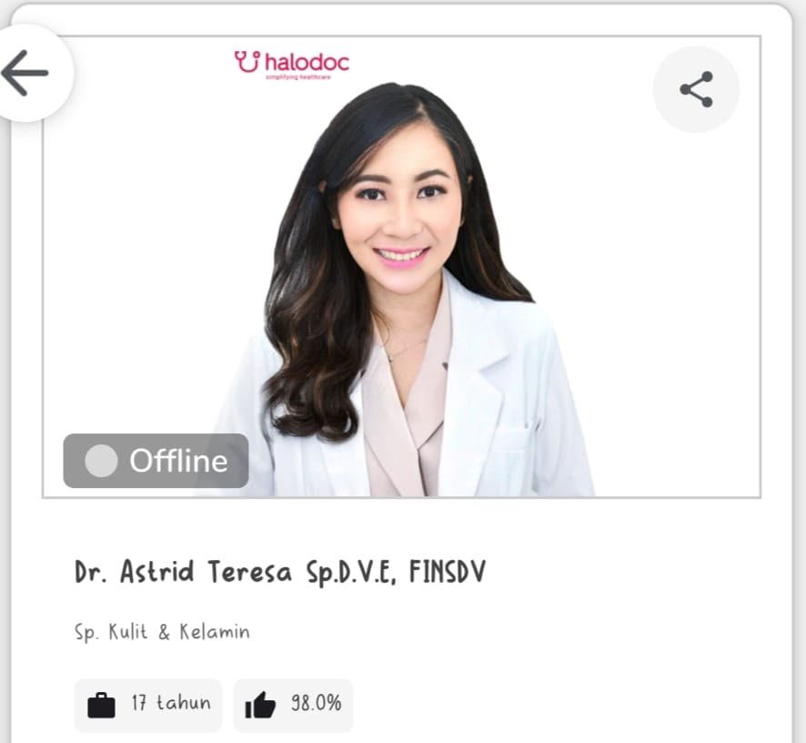 morovoucher's tweet photo. Punya masalah jerawat, flek hitam, atau masalah kulit lainnya ?

Konsul aja ke ahlinya spkk Halodoc ✨
Rekomendasi dokter dan voucher diskonnya ✨

🎟️ HLDXC9HS0E -> chat dokter umum, spkk, psikolog, gizi, DSA, dll

🎟️ HLDXO479P5 -> beli obat dan vitamin

#zonauang #zonajajan https://t.co/0cWqsquIaz