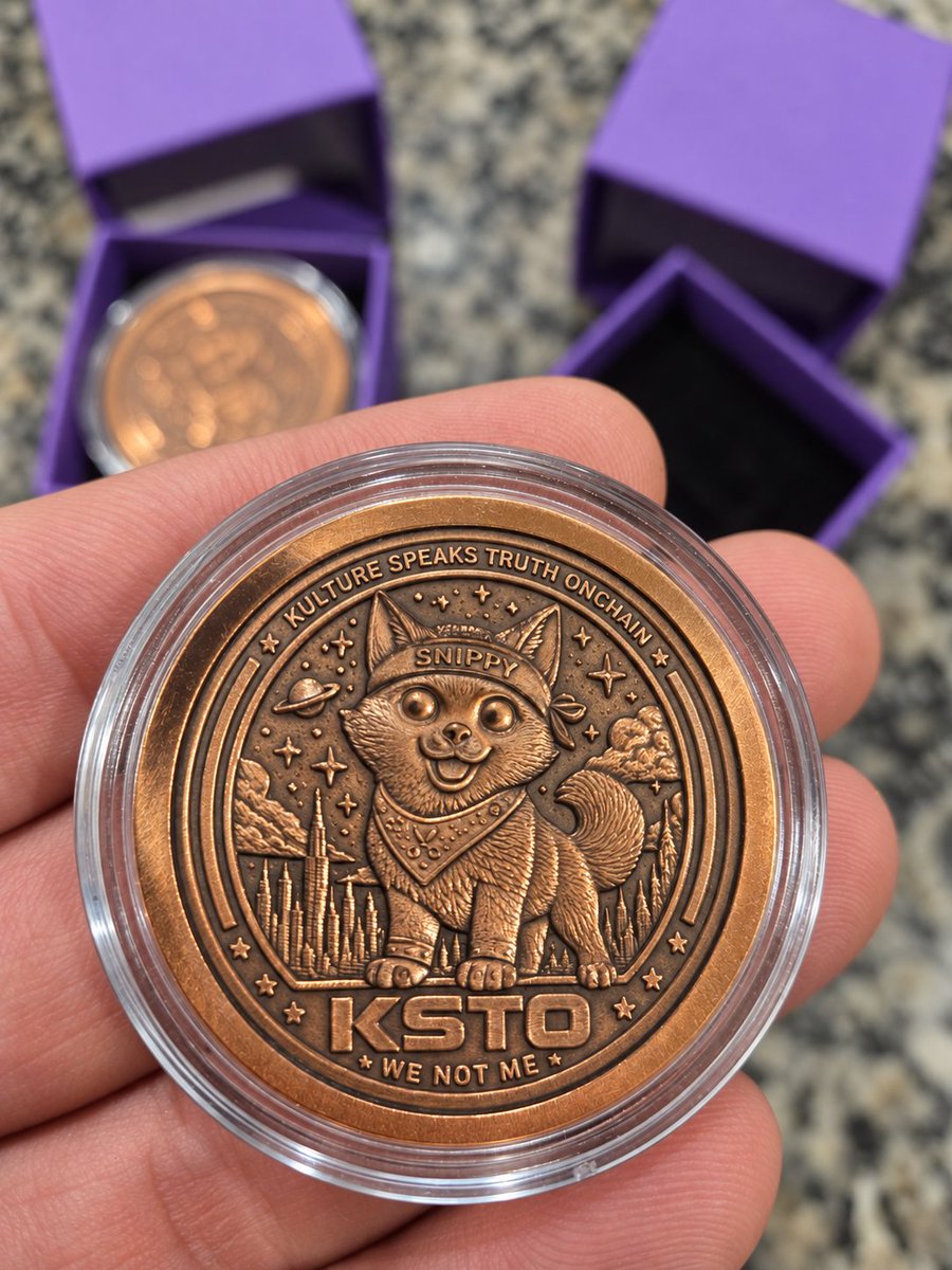 scubasteve4488's tweet photo. These are absolutely PHENOMENAL! 🦊 ⚛️ 🪙 

(2) 1 oz COPPER #KSTO #SNIPPY COINS that I graciously recievrd from the very first @Keep_Snipping Meme Championship are finally in my hands.

I am completely blown away by @Sniplingxpr and his skills forging these through the Snipling Forge. 

He took SNIPPY and KSTO and turned it into something I can physically hold ❤️‍🔥

Holding these coins in my hand means so much considering how AI and the digital aspect of life is on the rise. 

We spend so much time together posting memes, building things, learning, discussing conspiracies and sometimes even throwing shade at each other... just us enjoying our little slice of the @XPRNetwork we have..

Then Snipling goes and makes something like this 🔥💪

This is KSTO 🦊 ⚛️

Nothing but the upmost respect to Snipling for forging not just the coins. 
Not just the memory.
But Forging these into History ⚛️ 🪙 

Fantastic work to everybody in #KSTO who made that first championship as fun as it was 🤟 let's keep it going!

These are staying with me for LIFE 🪙

Thank you 🙏 @Sniplingxpr 

#WEnotME #METALLICUS #WEBAUTH #XPRNetwork #preciousmetals