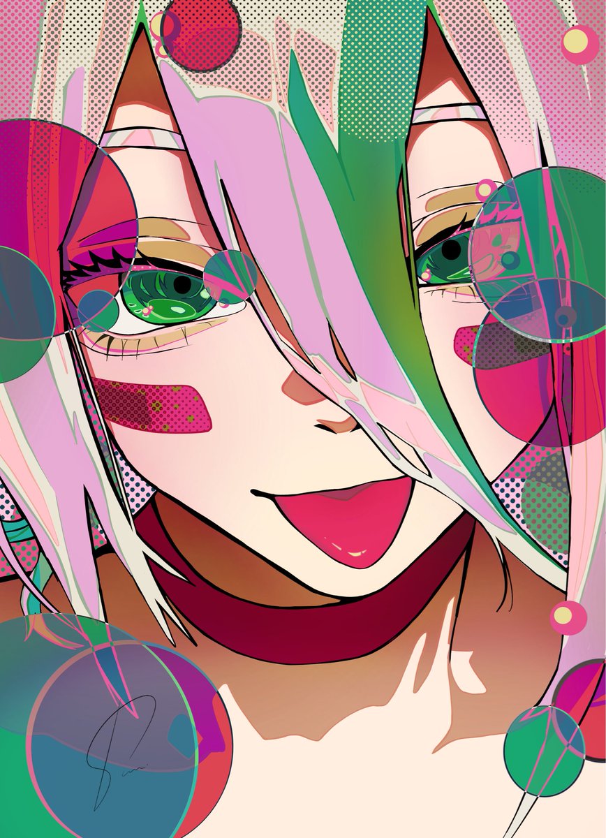 zshirone's tweet photo. Trying something different with colors 😼￼ _(:3」∠)_ #Immergination https://t.co/UykMLY4stq