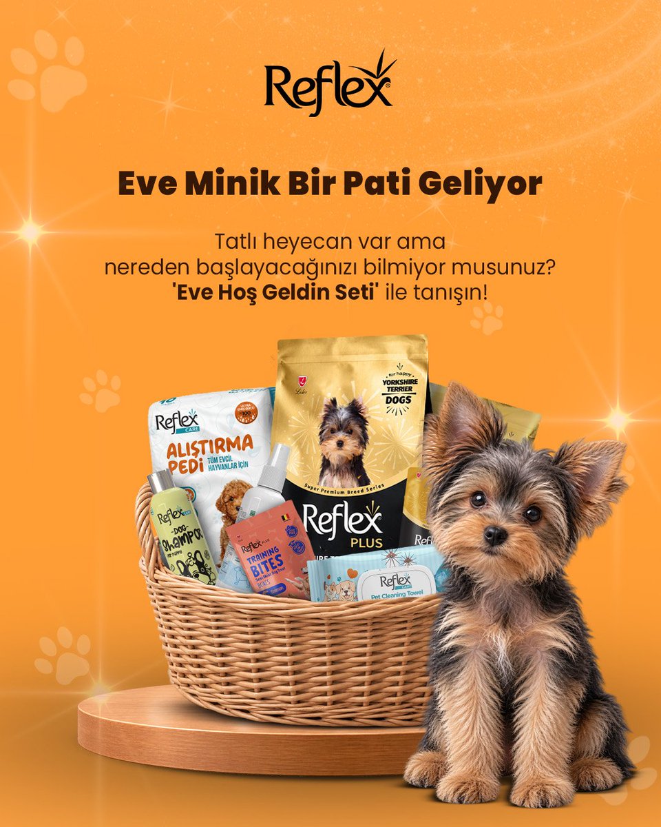 reflexplustr's tweet photo. Eve yeni bir yavrunun katılması tarifsiz bir heyecan... Peki ilk günlerde neye nereden başlayacağınızı biliyor musunuz? 
Minik dostunuzun yeni yuvasına kolayca alışması, sağlıklı büyümesi ve ilk günlerin keyifle geçmesi için başlangıç detaylarını adım adım keşfedin. 👉🐾 https://t.co/qNKvWiOgJp