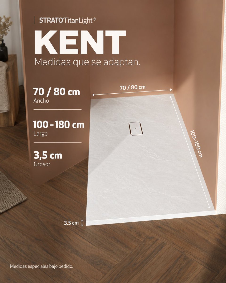 TorviscoGroup's tweet photo. KENT | Platos de ducha STRATO TitanLight®

KENT destaca por su elegante textura pizarra y su rejilla de fibra de vidrio texturizada, integrada en el diseño para conseguir un acabado limpio, moderno y equilibrado.

🌐 Descubre más en https://t.co/eLFKR6ttIq https://t.co/L0wlvtRNyM