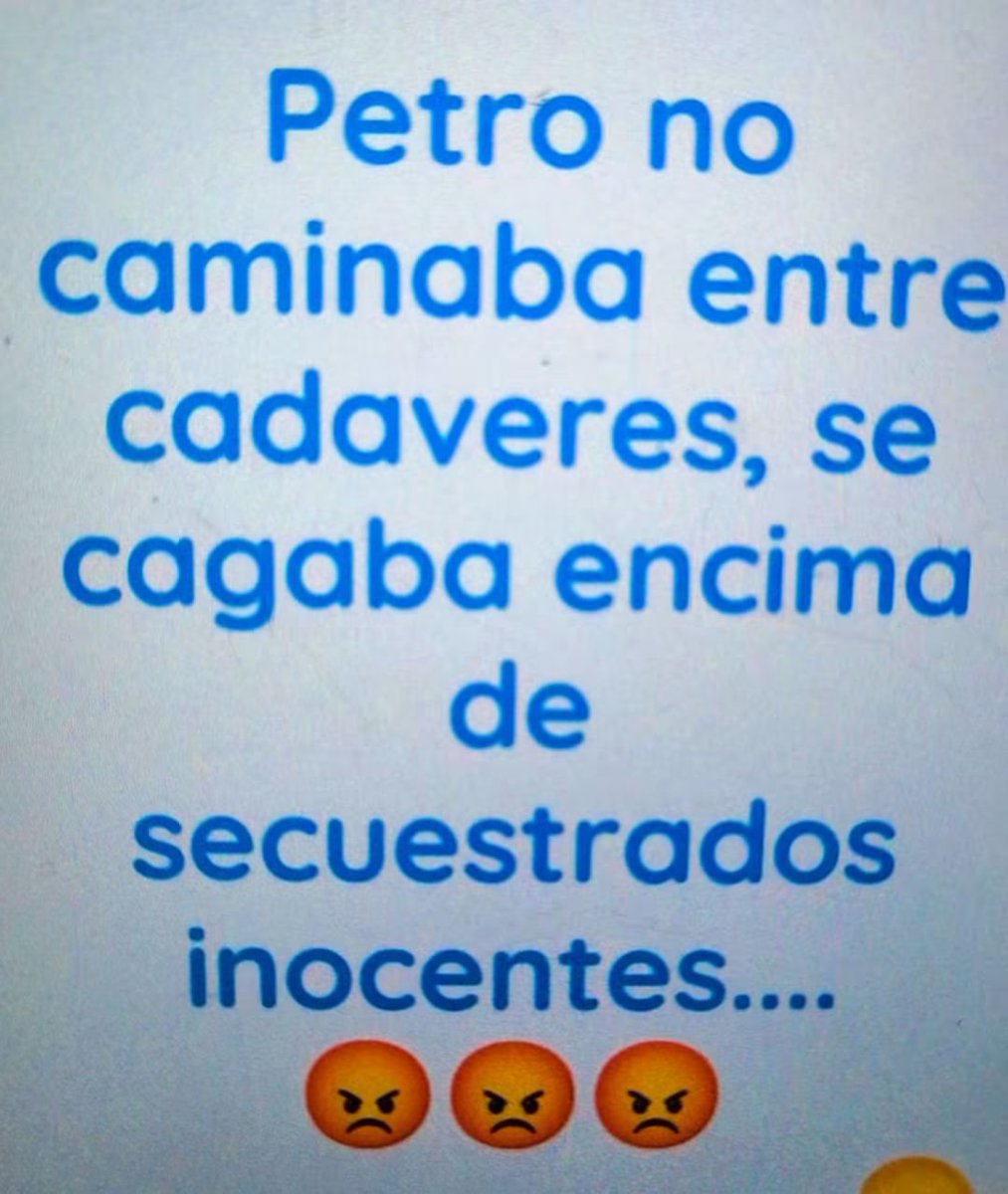 normalmg's tweet photo. @jhonedivey @ABDELAESPRIELLA Y USTED AÚN ASÍ LO VENERA, HIPÓCRITA 🙄🙄🙄🙄🙄🤬🤬🤬🤬 https://t.co/MupnBgZv5G