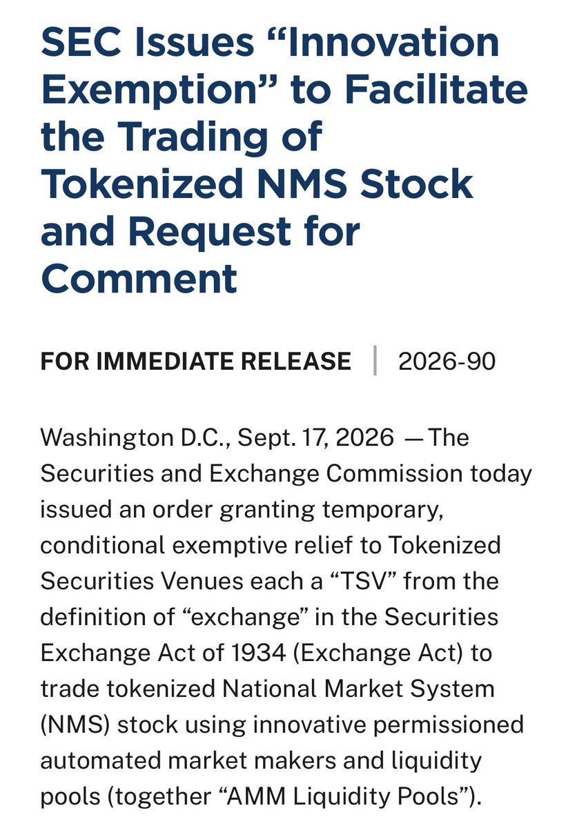 NateGeraci's tweet photo. Quickly &amp; aggressively…

Think there are a number of politicians who are going to wish they passed Clarity Act by the time regulators are done pushing crypto forward. https://t.co/5AowirrPfL