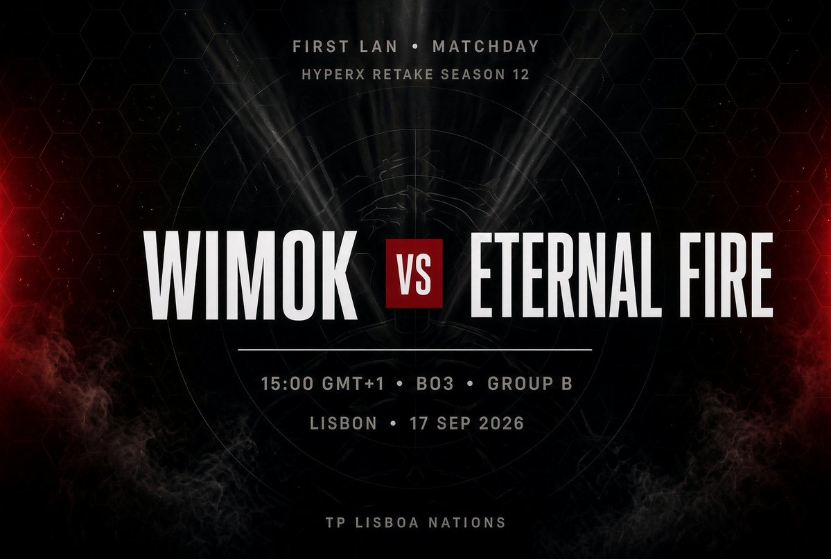 WimokCS2's tweet photo. ROAD TO VRS BEGINS HERE🔥

#71 VRS-Ranked @eternalfiregg up first, let's give it all we've got.

#HyperXRETAKE #CS2 #VRS https://t.co/9zSCmB2VaZ