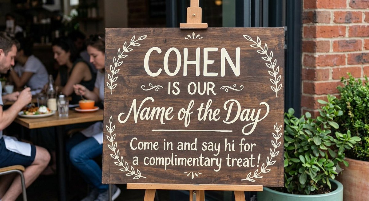 mooreflorist's tweet photo. Cohen is our name of the day! If your name is Cohen, you can come to our shop today and get a beautiful rose to take home and enjoy. We appreciate you and we hope everyone's day is wonderful. #nameoftheday https://t.co/Jzhd2PZXGc