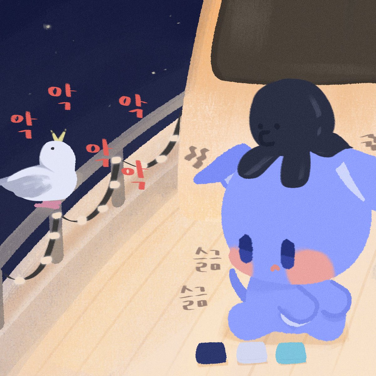 smile_plli's tweet photo. 모야... 무서워🥺 https://t.co/pqKNmjgfsp
