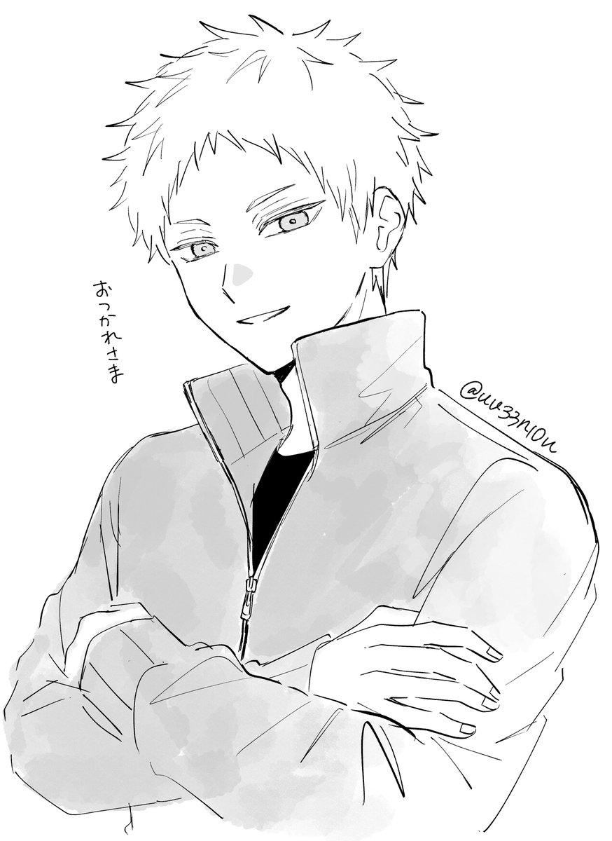 uu33n10u's tweet photo. 労働により疲弊、助けてﾔｸさん…の気持ちで走り描き https://t.co/wAWzfzLDtu