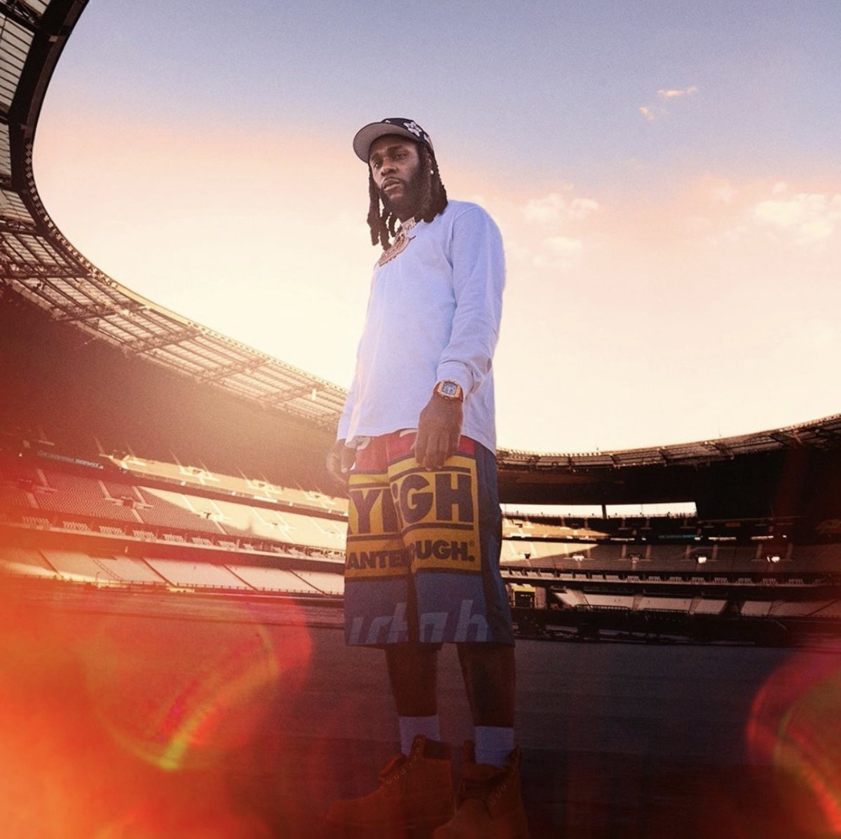1BENNY7G's tweet photo. BURNA BOY WILL HEADLINE THE NFL PARIS HALFTIME SHOW IN OCTOBER AND MAKE HISTORY AS FIRST AFRICAN ARTIST TO HEADLINE THE LARGEST STADIUM IN FRANCE TWICE. 100,000 HANDS WHERE THE CEILING IS! 🏟️🐐 https://t.co/YWwRdkp3J1