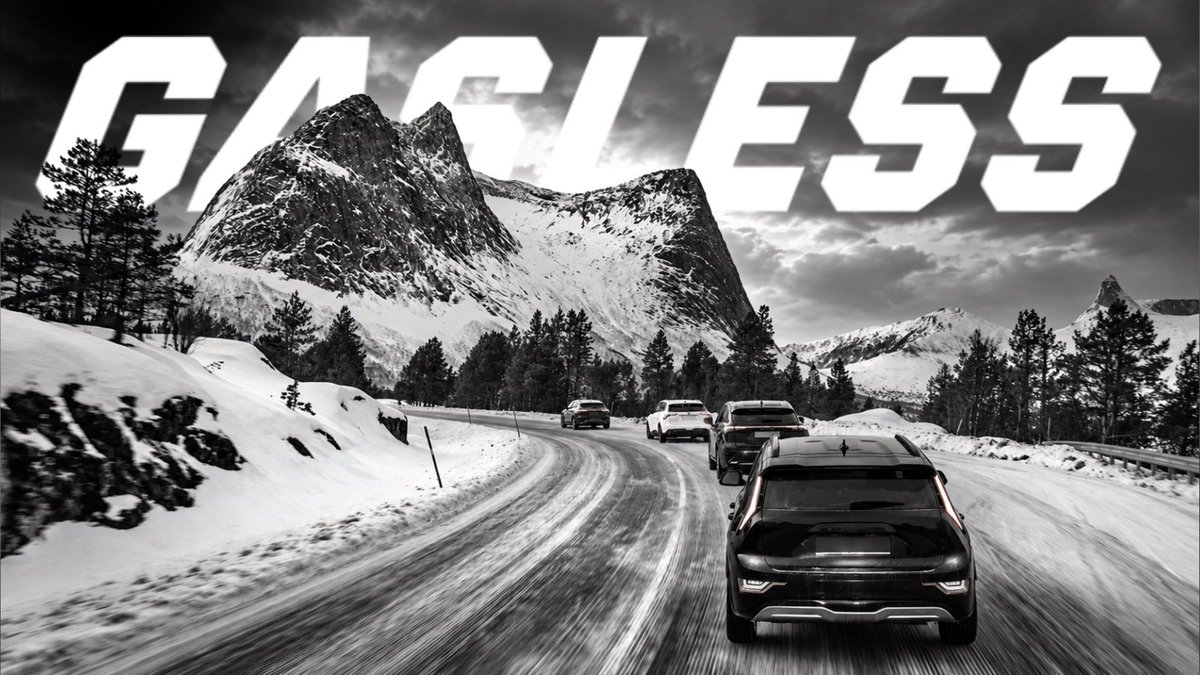 GASLESSdex's tweet photo. 🇳🇴Norway is set to be mostly GASLESS by 2035. In 2026, 99% of its new cars were already EVs, the fleet just takes longer to catch up. https://t.co/J8dogtWVag